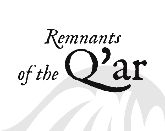 Cover of Remnants of the Q'ar